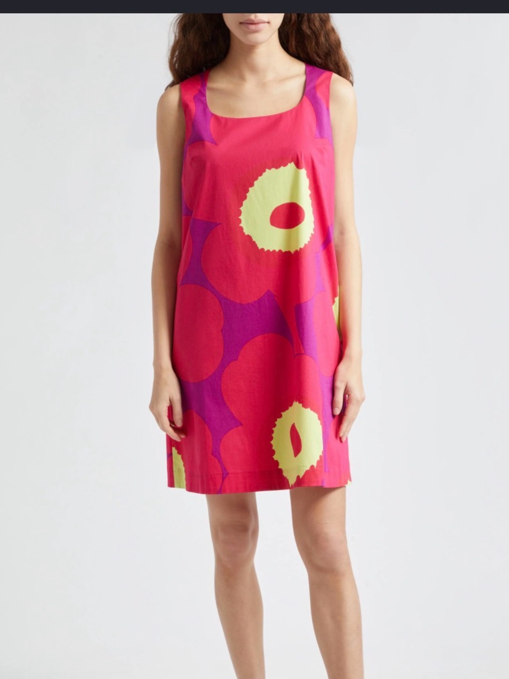 EUC Marimekko Kestit Unikko 60th Anniversary Shift Dress